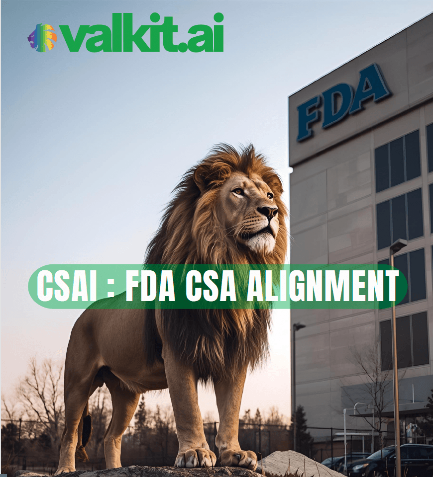 Cover Image for CSAI : FDA CSA ALIGNMENT