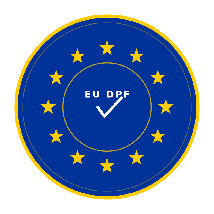 EU-U.S. Data Privacy Framework (EU DPF) certification badge