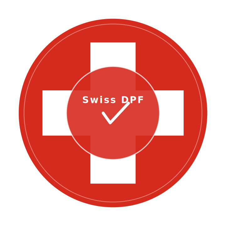 Swiss Data Privacy Framework (DPF) certification badge