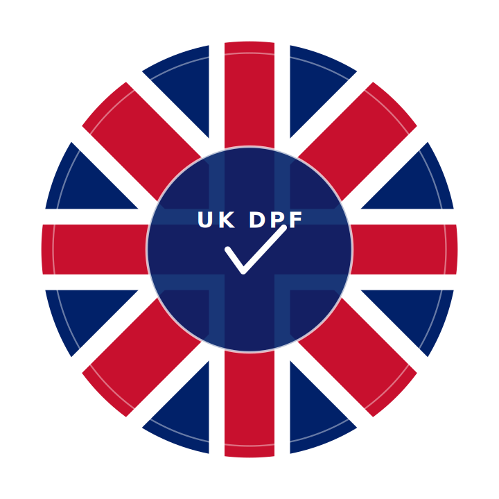 UK Data Privacy Framework (DPF) certification badge